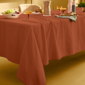 Nappe sur mesure coton uni Bastide Sienne laize 180cm, Garnier-Thiébaut 2