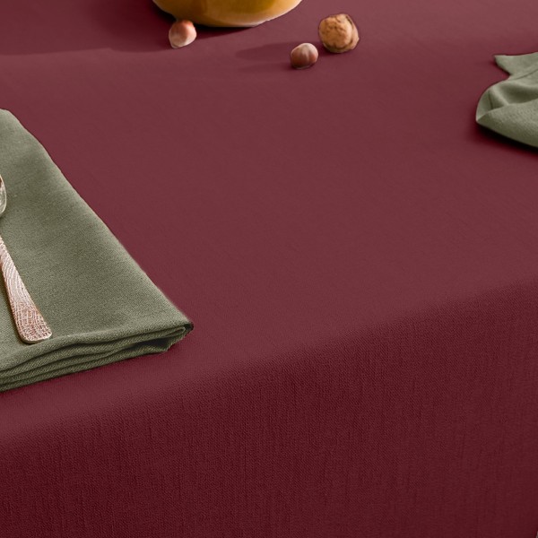 Nappe sur mesure coton uni Bastide Garance...