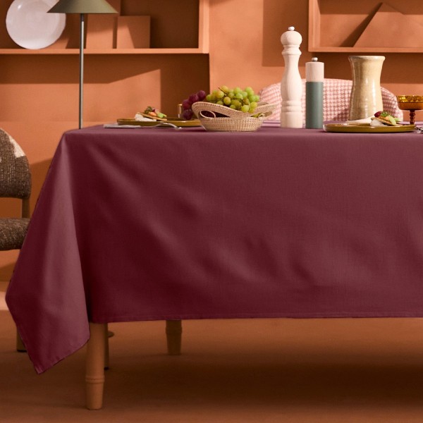 Nappe sur mesure coton uni Bastide Garance laize 180cm, Garnier-Thiébaut