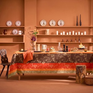 Tissu sur mesure Mille Lierres Automne laize 185cm, Garnier-Thiébaut