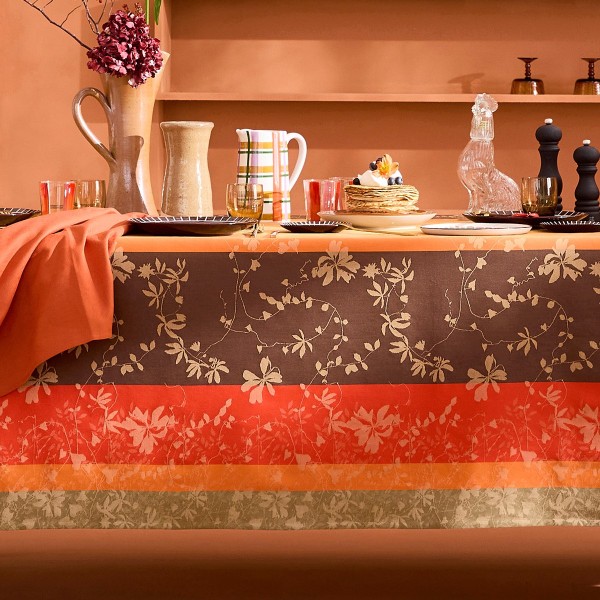 Nappe enduite sur mesure Mille Lierres Automne...