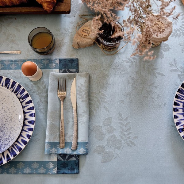 Nappe Manor Lane Lupin, Le Jacquard Français