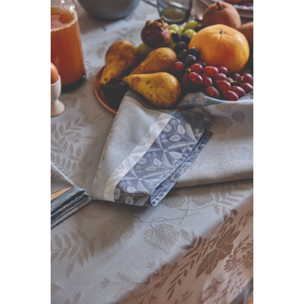 Nappe enduite Manor Lane Lupin, Le Jacquard...