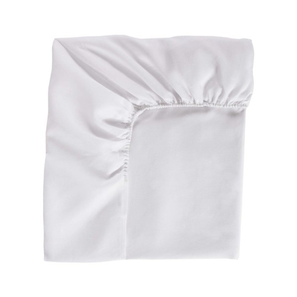 Drap housse uni B40 pur lin Maine Blanc, Alexandre Turpault