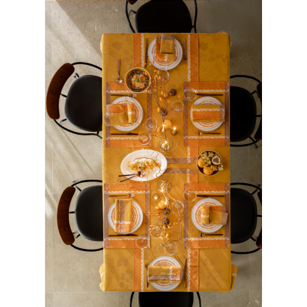 Serviettes de table Manor Lane Coloquinte, Le...