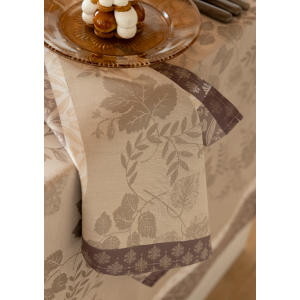 Serviettes de table Manor Lane Rosé des prés, Le Jacquard Français