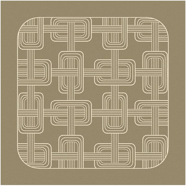 Nappe jacquard pur lin Hôtel particulier Buis,...