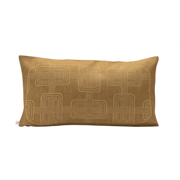 Housse de coussin pur lin Hôtel particulier...