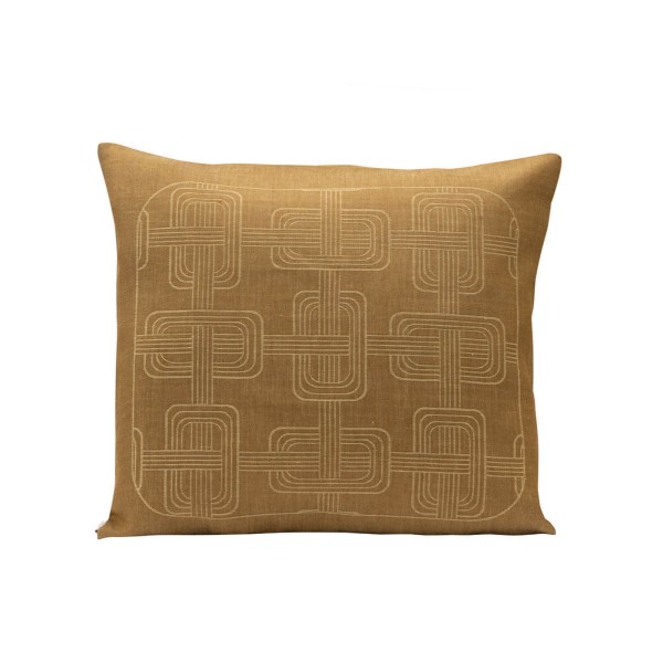 Housse de coussin pur lin Hôtel particulier...