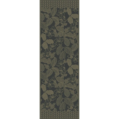 Chemin de table coton Sulawesi Canopée, Le Jacquard Français