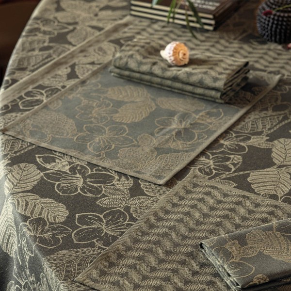 Sets de table enduits Sulawesi Fleurs Canopée,...