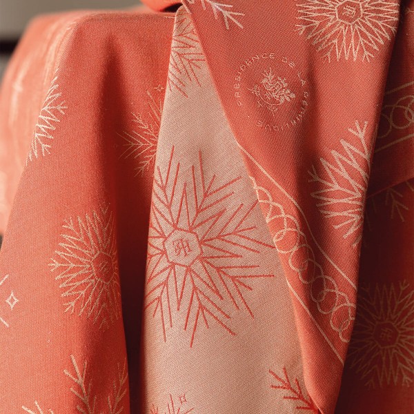 Nappe Ciel étoilé Rouge, Le Jacquard Français
