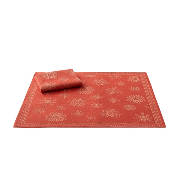 Serviettes de table Ciel étoilé Rouge, Le...