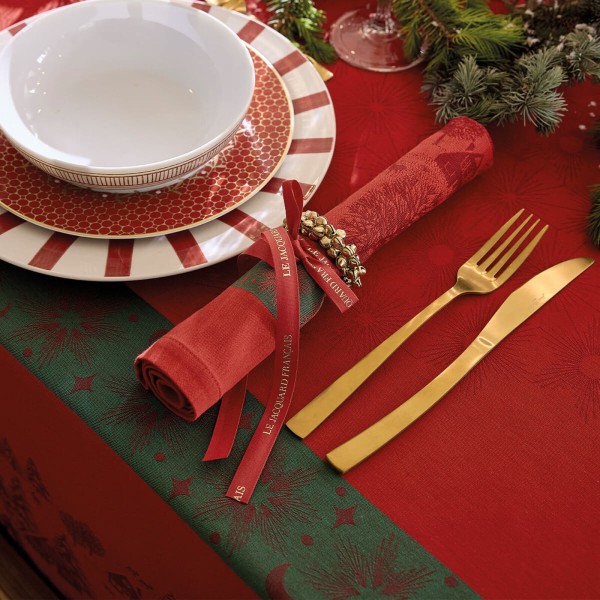 Serviettes de table de Noël Sous les étoiles...