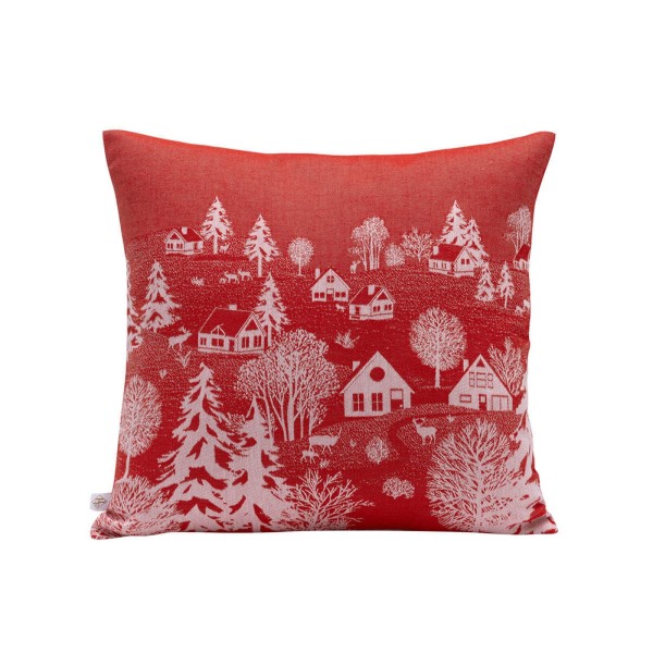 Housse de coussin coton Sous les étoiles Houx,...