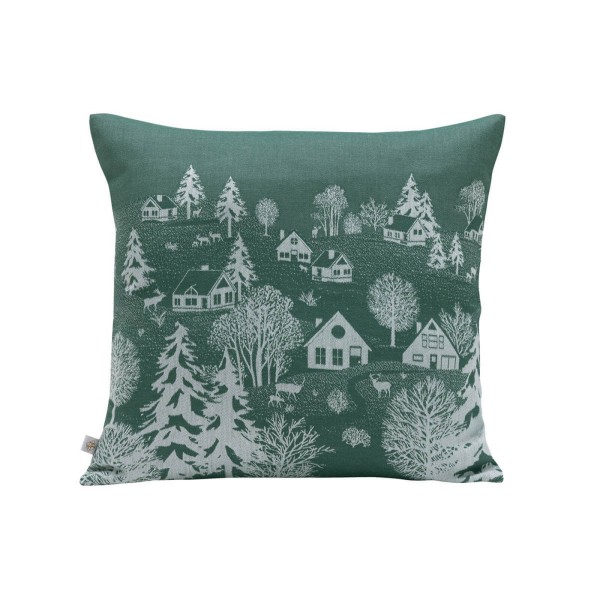 Housse de coussin coton Sous les étoiles Gui,...
