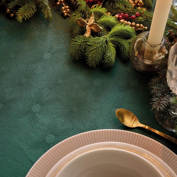 Chemin de table de Noël coton Sous les étoiles...