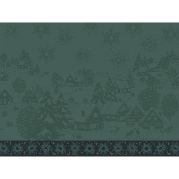 Sets de table coton jacquard antitache coton Sous les étoiles Gui, Le Jacquard Français