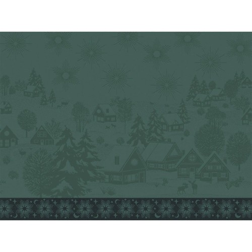 Sets de table coton jacquard antitache coton Sous les étoiles Gui, Le Jacquard Français