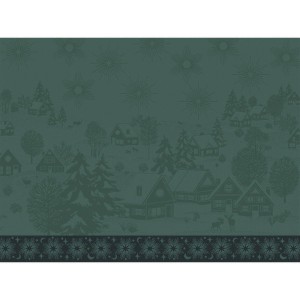 Sets de table coton jacquard antitache coton Sous les étoiles Gui, Le Jacquard Français
