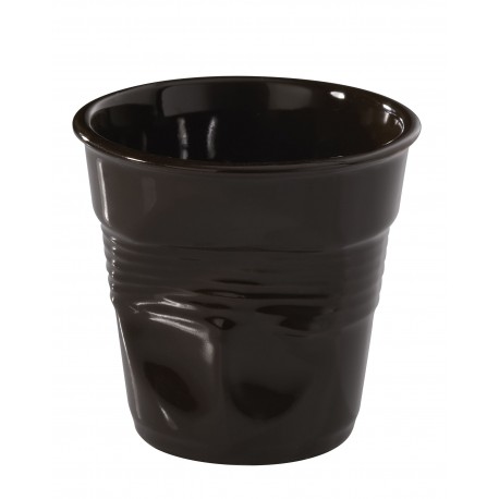  Gobelet froissé espresso 8cl en porcelaine Revol