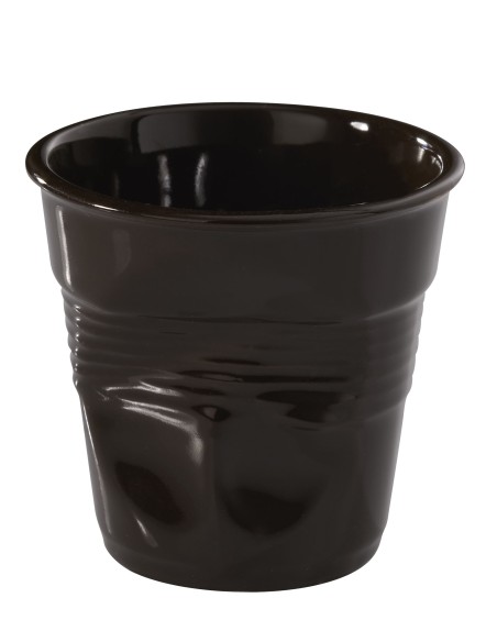  Gobelet froissé espresso 8cl en porcelaine Revol