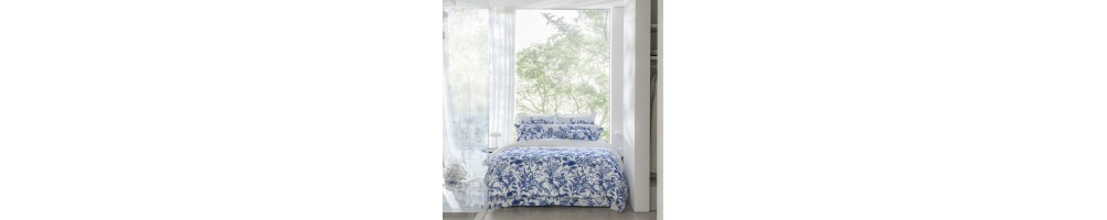 Linge de lit haut de gamme, parures de lit de qualité et de luxe