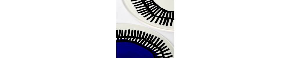 assiette porcelaine - assiette porcelaine moderne, design, tendance