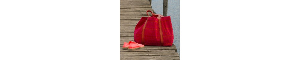 Cabas de plage - Sac de plage femme en tissu, tendance et original