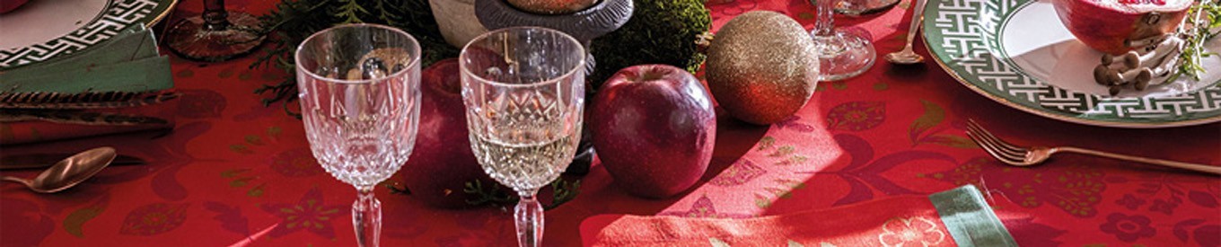 Nappe noel - Nappe de noel, fetes, traditionnelle, damassee, rouge,
