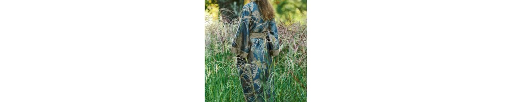 Kimono femme, kimonos court et long, peignoirs, luxe et haut de gamme