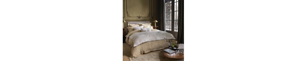 Linge de lit en metis, coton et lin, qualite, haut de gamme, francais