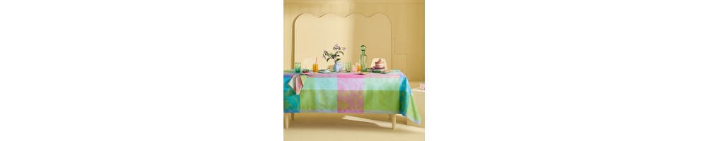 Tissu nappes enduites au metre, haut de gamme, made in france