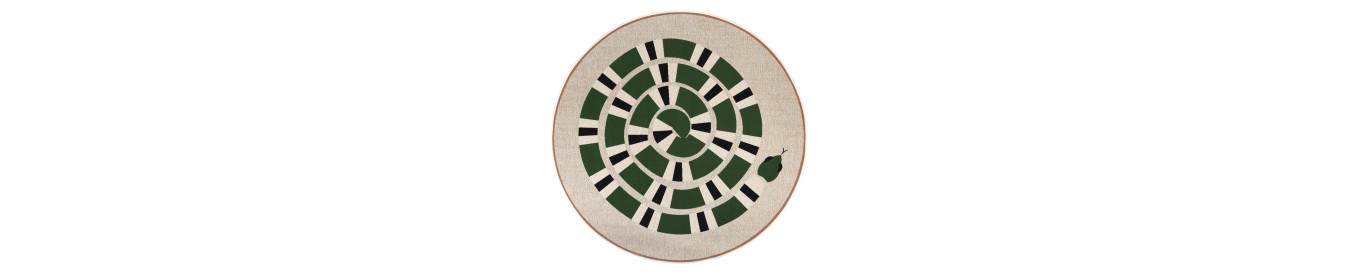 Tapis déco extérieur, tapis d'extérieur pour terrasse et jardin